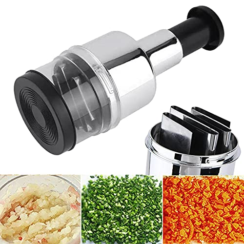 Zerkleinerer Zwiebelhacker Zwiebelschneide Ingwer Knoblauch Zerkleinerer,Manuelle Zerkleinerer Multifunktion Küche Knoblauchschneider für Gemüse Obst Zerkleinerer Zwiebelhacker Zwiebelschneide Ingwer Knoblauch Zerkleinerer,Manuelle Zerkleinerer Multifunktion Küche Knoblauchschneider für Gemüse Obst von Yearninglife