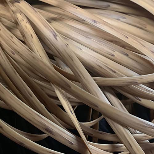 YebiO Rattan-Webmaterial, Kunststoff-Rattan-Webmaterial, 6 Mm Breit, Flaches Rattan, Handgefertigter Obstkorb-Stuhlhocker/C/6Mm von YebiO