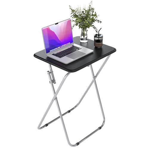 Yechen Klapptisch Schreibtisch Schreibtisch Computertisch für Home Office, Schwarz von Yechen