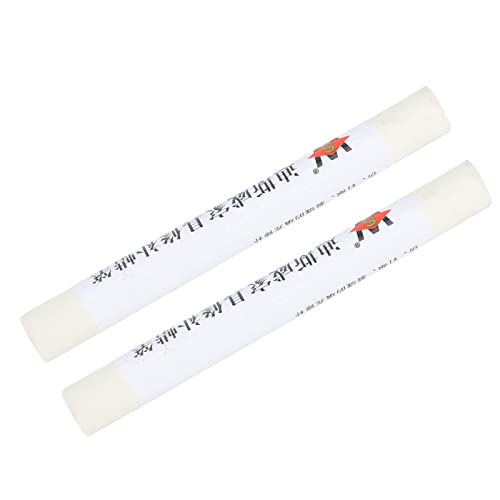 2 Stück Möbel Reparatur Wachs Mal Stift, Kratz Reparatur, Holz-Reparatur-Wachs Mal Stift für Kratzer Nicks Defekte auf Holz Möbel Schränke Türen, 11x1,3 Cm (Elfenbeinweiß) von Yechiry
