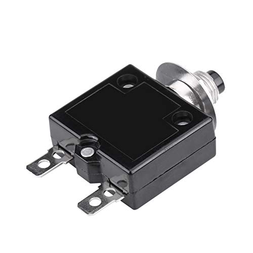 20A -Leistungsschalter, Manual Reset Thermal Switch Compact Overload Protector Pusctor Taste Thermal Circuit Breaker für Automobile, Industrie, Ozeanindustrie (#4) von Yechiry