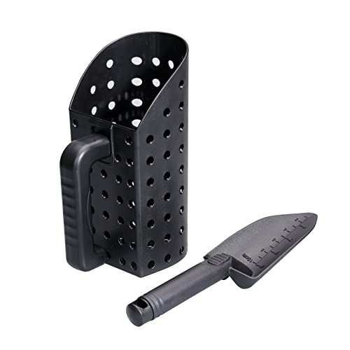 Metalldetektor-Zubehör, Sandschaufel und Schaufel-Set für die Metallsuche, Sandsieb-Grabwerkzeuge für Kinder und Erwachsene, Tragbares Schatzsuchgerät Zum Muscheln Am Strand Metalldetektor-Zubehör, Sandschaufel und Schaufel-Set für die Metallsuche, Sandsieb-Grabwerkzeuge für Kinder und Erwachsene, Tragbares Schatzsuchgerät Zum Muscheln Am Strand von Yechiry
