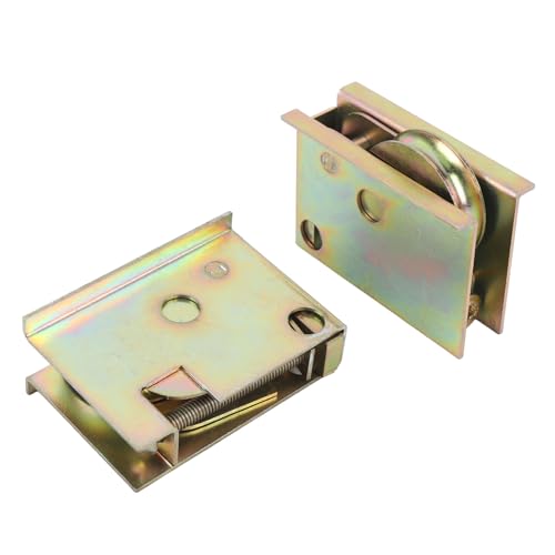 Yechiry 1-1/2-Zoll-Stahlkugellager-Schiebetür Roller, 2 Packung Schieber Terrasshoch von Yechiry