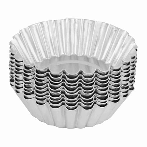 Yechiry 10Pcs Aluminium Legierung Ei Torte Backform Torte Form Backformen für Cookies Fondant Kuchen DIY Kochen Yechiry 10Pcs Aluminium Legierung Ei Torte Backform Torte Form Backformen für Cookies Fondant Kuchen DIY Kochen von Yechiry