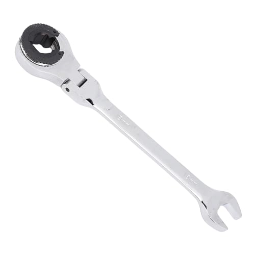 Yechiry 13mm Offener Ratschen Schlüssel, Ratschen-Kombination Schlüssel Metrisch 80 ° Einstellbar 72 Zahn-Ratsche Flexibler Kopfs Chl üssel mit 5 ° Schwenk Bogen, für Kraftstoff, Yechiry 13mm Offener Ratschen Schlüssel, Ratschen-Kombination Schlüssel Metrisch 80 ° Einstellbar 72 Zahn-Ratsche Flexibler Kopfs Chl üssel mit 5 ° Schwenk Bogen, für Kraftstoff, von Yechiry