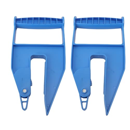 Yechiry 2 PCs MAT Mover -Werkzeug, MAT -Handler Gripper Heavy Duty Plastic mit Ergonomischem Griff für Ranch -Fitnessstallmatten von Yechiry