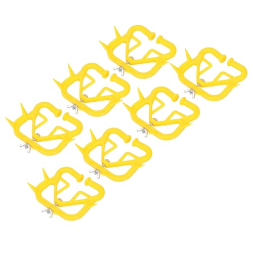 Yechiry 20pcs Kalb Kuh Vieh Nasenab Entwöhnt, PVC Anti Saugleile Werkzeug Milchsauger -Nasenringe, Reduziert den Absetzstress bei Rindern Yechiry 20pcs Kalb Kuh Vieh Nasenab Entwöhnt, PVC Anti Saugleile Werkzeug Milchsauger -Nasenringe, Reduziert den Absetzstress bei Rindern von Yechiry
