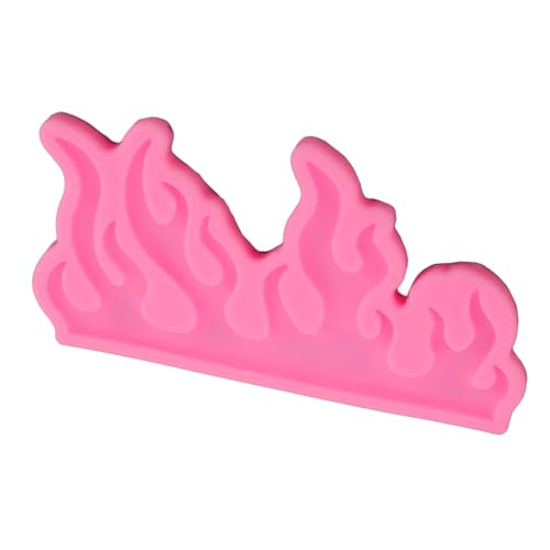 Yechiry 3 PCs Fondant Fire Cake Dekorieren Silikonformen, Notzahl Nahrungsnahrungsqualität für Kuchen Cupcake Topper Candy Chocolate Yechiry 3 PCs Fondant Fire Cake Dekorieren Silikonformen, Notzahl Nahrungsnahrungsqualität für Kuchen Cupcake Topper Candy Chocolate von Yechiry