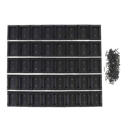Yechiry 40 Stcs Deck Geländeranschlüsse, Nylongeländerholz -Schnittholz, Deck Banister -Klammern mit Glatten Oberflächen für Garten, Zaun, Veranda, Pergola, 3,43 "× 2,56". von Yechiry