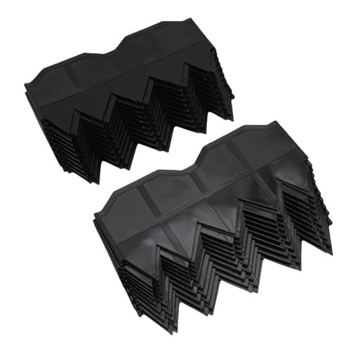 Yechiry 40pcs Gartengrenze, Plastiklandschaftskante Leicht zu Installieren Wetterfeste Dekorative Rasenzaun für Garten Im Freien mit Modischen Farben Yechiry 40pcs Gartengrenze, Plastiklandschaftskante Leicht zu Installieren Wetterfeste Dekorative Rasenzaun für Garten Im Freien mit Modischen Farben von Yechiry