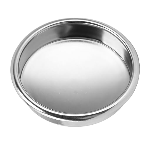 Yechiry 58 Mm Blind Filter Korb Backflush -Einsatzscheibe für Espressomaschine, Edelstahl -Portafilter -Reinigungszubehör mit Druckfreisetzungsmechanismus von Yechiry