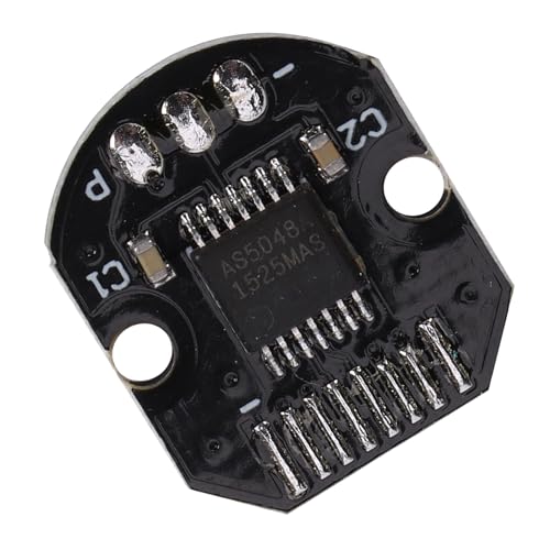 Yechiry AS5048A Magnetic Encoder PWM Controller, 14 -Bit -Positionssensor mit SPI 0,05 Genauigkeit für Wellenanwendungen, Hoher Betriebstoleranzspeicher Im Inneren Yechiry AS5048A Magnetic Encoder PWM Controller, 14 -Bit -Positionssensor mit SPI 0,05 Genauigkeit für Wellenanwendungen, Hoher Betriebstoleranzspeicher Im Inneren von Yechiry
