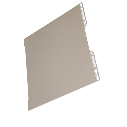 Yechiry Bauplatte, Doppelseitiges Glattes, Flexibles PEI -Druckbett, 355 X 346 Mm Strukturierter Glänzender PEI -Blatt Ersatz mit Starker Haftung, Ideal für Lab 3D Drucker von Yechiry