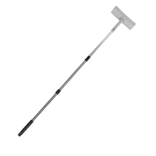 Yechiry Deckenfarbroller, Tropffreier Farbroller mit Verstellbarem Edelstahlstiel, Spritzgeschütztes Farbzubehör für Wände, Möbel und Garagen, Minimiert Die Ermüdung des Handgelenks von Yechiry