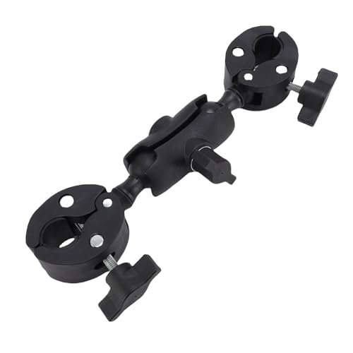Yechiry Doppel -Super -Klemme Kamera Halterung, Schirmhalterhalterung mit 360 ° Ballhead Artikulierarm, Doppelballkopfadapter für Leichten Ständer, Fotoboom von Yechiry