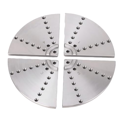 Yechiry Drehmaschinen Flacher Chuck, 4pcs 8 Zoll Holz Drehmaschel -Holzwerkzeuge mit 16 Prozenter Taper -Steckerschrauben, Ideal für Normale Drehschleifer Mahlen Maschinen Bohrmaschinen Yechiry Drehmaschinen Flacher Chuck, 4pcs 8 Zoll Holz Drehmaschel -Holzwerkzeuge mit 16 Prozenter Taper -Steckerschrauben, Ideal für Normale Drehschleifer Mahlen Maschinen Bohrmaschinen von Yechiry