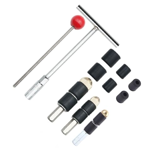 Yechiry Edelstahl Heiße Schmelze Wasserstoppnadeln, Rohrwasserstopper -Kit, Klempnerwerkzeug für Sofortige Abschaltung Unter 60 Pfund Druck, mit Edelstahl -T Schraubenschlüssel Yechiry Edelstahl Heiße Schmelze Wasserstoppnadeln, Rohrwasserstopper -Kit, Klempnerwerkzeug für Sofortige Abschaltung Unter 60 Pfund Druck, mit Edelstahl -T Schraubenschlüssel von Yechiry