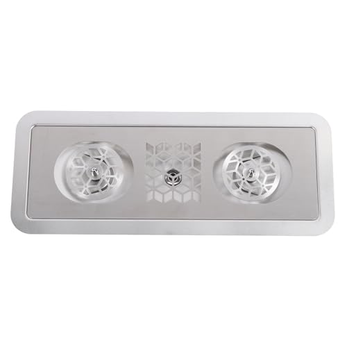 Yechiry Edelstahl -Spüle Tasse Waschmaschine, Glas Rinser Bar Utensilienreiniger mit Hochdruck Multi -Winkel -Waschen für Heimküchengeschäfte Restaurant Restaurant von Yechiry
