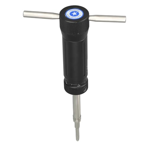 Yechiry Einstellbarer Torsionsschraubendreher, 1/4-Zoll-Schnittstelle 1 – 6 N.m Leerlauf Manueller Torsionsschraubendreher-Satz mit 4 Bits aus Aluminiumlegierung Yechiry Einstellbarer Torsionsschraubendreher, 1/4-Zoll-Schnittstelle 1 – 6 N.m Leerlauf Manueller Torsionsschraubendreher-Satz mit 4 Bits aus Aluminiumlegierung von Yechiry