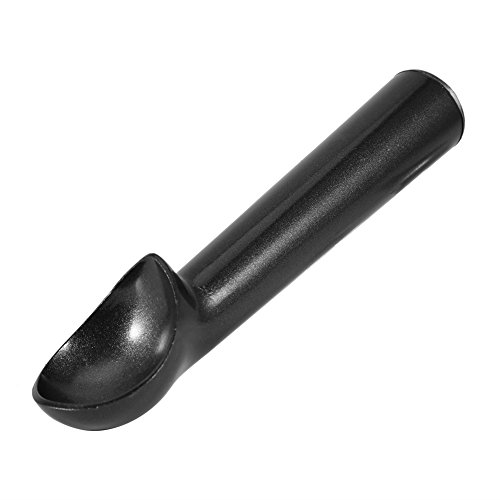 Yechiry Eiscreme Scoop, 3 Typen Tragbarer Metall -Non -Stick -Eislöffel mit Frostschutzmittelbeschichtung für Heimküchen -Dessert -Shop Cafe Bar Restaurant (BLACK) von Yechiry