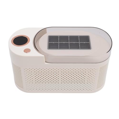 Yechiry Eiswürfelmaschine Die Arbeitsplatte, Schnelle Produktion Benutzerfreundlich Passgenau Tragbar Automatische Eismaschine mit ABS & Aluminium für Auto Zuhause Wohnheim Büro (EU-Stecker) von Yechiry