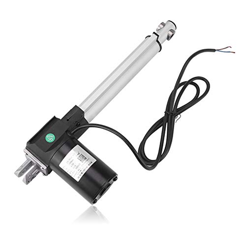 Yechiry Elektrischer Linearer Aktuator, 12 V DC Heavy Duty 6000N Maximal Push Pull Linearer Stellantrieb mit Integriertem Schlaganfallschalter für Elektrische Tore Betten (200mm) von Yechiry