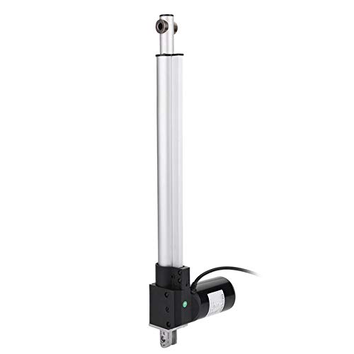 Yechiry Elektrischer Linearer Aktuator, 12 V DC Heavy Duty 6000N Maximal Push Pull Linearer Stellantrieb mit Integriertem Schlaganfallschalter für Elektrische Tore Betten (450mm) von Yechiry
