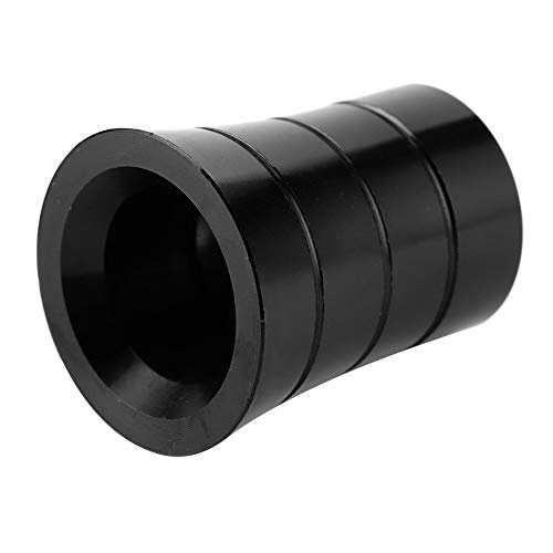 Yechiry Fersenverschiebung Eliminator, Motorrad -Fersenschicht -Aluminium -Chromabdeckungsabdeckung Polished Finish Shifts Level Eliminator Ersatz Fits Flhtcuse Fltrxse Flhxse Modell (BLACK) von Yechiry