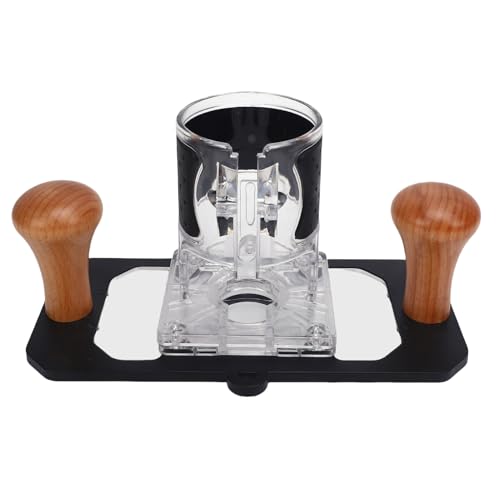 Yechiry Holzbearbeitung Router Basis Trimmer Router Basis Multifunktionale Schnitzbasis -Basis Kompatibel mit Router -Gravurautomaten für Präzise Rillenschnitzkantenverarbeitung von Yechiry