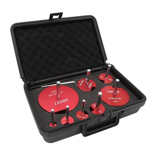 Yechiry PVC Rohranpassungs -Reis -Kit, Zeit- und Arbeitskosten für Robuste Reibahnen mit Bequemem Griff für die Haushaltsgebäude für die Baustelle (7PCS) von Yechiry