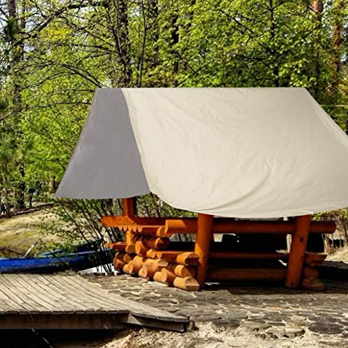 Yechiry Polyester -TAFT -Swing Baldachin, Tragbarer Sonnenschatten Baldachin Windfest Staubdestellter Wasserfest Zeltabdeckung Ersatz für Terrassen, Auffahrt und Außenbereiche (Beige) von Yechiry