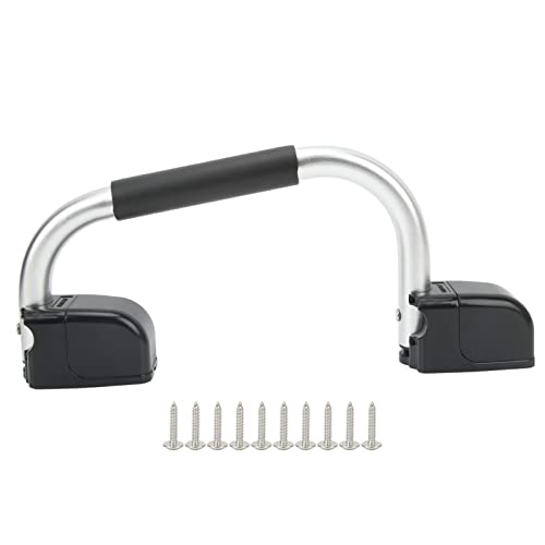 Yechiry RV Grab Griff, Faltbare RV Anodierte Aluminiumlegierung Assistenzgriff mit Ergonomisch Design EVA Grip Safe Entry Assist für Caravan, Wohnmobilanhänger, Campingauto -Tür von Yechiry