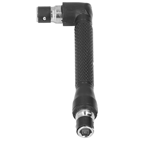 Yechiry Rechtewinkelschraubendreher, Doppelkopf 90 Grad L Geformt 1/4 -Zoll -Sechskant Shank Sockelschlüssel, Winkelschraubenreparaturwerkzeugadapter für 90 Grad Winkel Sockel Werkzeuge von Yechiry