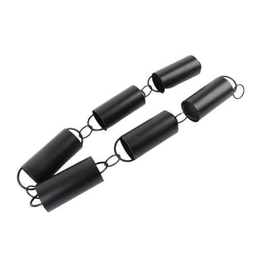 Yechiry Regenkette, 39,4 -Zoll -Aluminiumlegierungszylinder Regenfängerkette, Dekorative Dachrinne Abwärtspout Ersatz mit Rostfestem Design für Veranda, Terrasse, Garten, Abdrainage Traufe Yechiry Regenkette, 39,4 -Zoll -Aluminiumlegierungszylinder Regenfängerkette, Dekorative Dachrinne Abwärtspout Ersatz mit Rostfestem Design für Veranda, Terrasse, Garten, Abdrainage Traufe von Yechiry