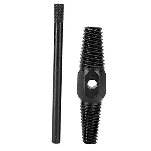 Yechiry Rohrrohr -Schraubenextraktion, Hoher Kohlenstoffstahl, Doppelkopf -Remover mit Gebrochenem Schrauben, G 1/2in + G3/4in, Ideal für die Reparatur von Wasserrohr von Yechiry