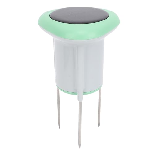 Yechiry Solar Angetriebener Bodensensor, Luftfeuchtigkeitstemperatur Lichtniveaus Detektionsanlage WiFi Smart Plant Hygrometer mit App -Kontrolle für Gartenfarm Im Innenbereich Im von Yechiry