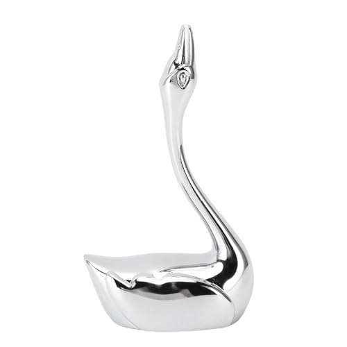 Yechiry Stäbchenruhe, Edelstahl -Schwan -Form Chopstick Löffel Gabelhalker, Elegantes Dekoratives Tabellenwarenruhe für Arbeitsplatten, Tischgeschirr, Home Ornaments Dekoration von Yechiry