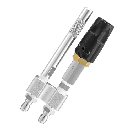 Yechiry Tipp M5 Twists Düse | 3-7 GPM 1000-4050psi Einstellbare Nachgeschaltete Waschdüse | 1/4 Zoll Schnell Verbinden für Leitern Sparer Yechiry Tipp M5 Twists Düse | 3-7 GPM 1000-4050psi Einstellbare Nachgeschaltete Waschdüse | 1/4 Zoll Schnell Verbinden für Leitern Sparer von Yechiry