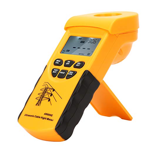 Yechiry Ultraschallkabelhöhe -Messgerät, 6 LCD -Bildschirm 6 Kabelmesskabel -Kabel -Tester -Kit mit Kunststoffbox Yechiry Ultraschallkabelhöhe -Messgerät, 6 LCD -Bildschirm 6 Kabelmesskabel -Kabel -Tester -Kit mit Kunststoffbox von Yechiry