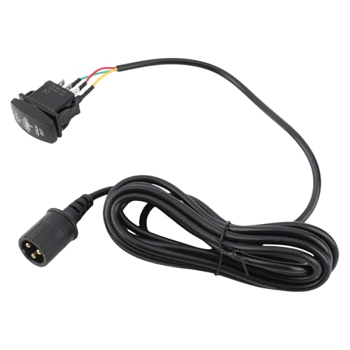 Yechiry Winch Handcontroller Kabel, 3 Stecker Winch Hand Fernbedienung 12V Winning Rocker Switch, 10 Fuß Auto Fernbedienung für Autos, UTVs, Off -Straßenfahrzeuge Yechiry Winch Handcontroller Kabel, 3 Stecker Winch Hand Fernbedienung 12V Winning Rocker Switch, 10 Fuß Auto Fernbedienung für Autos, UTVs, Off -Straßenfahrzeuge von Yechiry