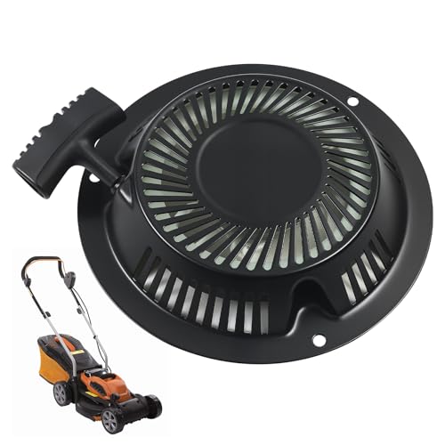 YedZen Seilzugstarter, Schwarz Rücklaufstarter Seilzugstarter für Fuxtec FX-RM1855, FX-RM1860, FX-RM4639, FX-RM2060, FX-RM2060ES, FX-RM 6.0, FX-RM 5.0, FX-RM4639 Rückstoßstarter Rasenmäher von YedZen