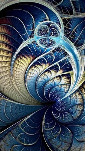 Diamond Painting für Erwachsene Kinder,Abstraktes blaues Mandala 5D DIY Diamant Painting Bilder Set Full Drill Stickerei Kreuzstich Diamant Malerei für Schlafzimmer Büro Wand Dekor Rundbohrer,40x80cm Diamond Painting für Erwachsene Kinder,Abstraktes blaues Mandala 5D DIY Diamant Painting Bilder Set Full Drill Stickerei Kreuzstich Diamant Malerei für Schlafzimmer Büro Wand Dekor Rundbohrer,40x80cm von Yeecer