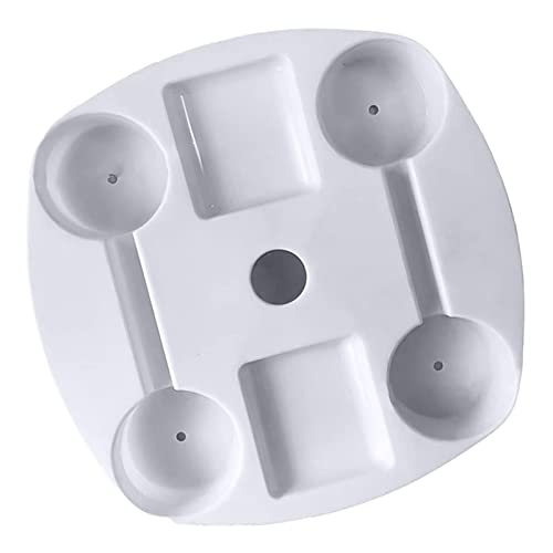 Yeeda 14,5-Zoll-Regenschirm-Tablett, Sonnenschirm-Tablett mit Getränkehaltern und Snackfächern, geeignet für Strand, Terrasse, Garten, Schwimmbad. von Yeeda