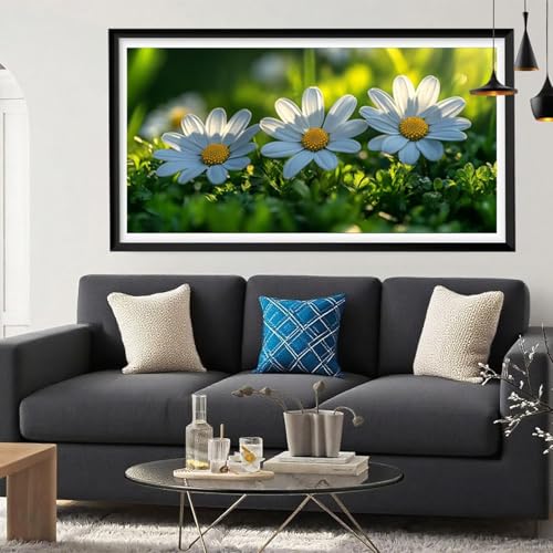 5D Diamond Painting Rasen, Gänseblümchen Diamond Painting Erwachsene Bastelset, DIY Vollbohrer Diamant Malerei Basteln Erwachsene Anfänger Kreativ Set für Zimmer Deko Geschenke Frauen 100x200cm Y6-224 5D Diamond Painting Rasen, Gänseblümchen Diamond Painting Erwachsene Bastelset, DIY Vollbohrer Diamant Malerei Basteln Erwachsene Anfänger Kreativ Set für Zimmer Deko Geschenke Frauen 100x200cm Y6-224 von Yeefion