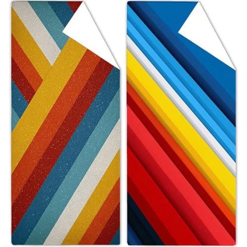 Strandtuch Streifen Mikrofaser Handtuch Geometrie Strandtuch XXL 75x150cm, 2 Stück Stranddecke Sandfrei Super Saugfähig Sporthandtuch Schwimmhandtücher für Reise Urlaub Garten, Camping & Strand OC-238 Strandtuch Streifen Mikrofaser Handtuch Geometrie Strandtuch XXL 75x150cm, 2 Stück Stranddecke Sandfrei Super Saugfähig Sporthandtuch Schwimmhandtücher für Reise Urlaub Garten, Camping & Strand OC-238 von Yeefion