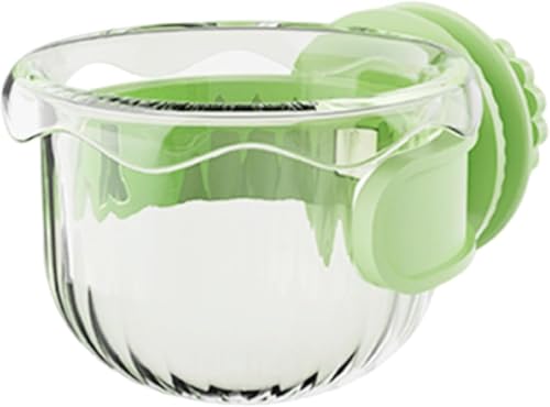 Vogelfutterstation Wellensittiche Vogelkäfig-Futterschalen Papageien Tragbar zum Füttern und Trinken Vogelspender Bewässerungszubehör für Vögel Futterkäfig Zubehör (Grün) von Yeehliny