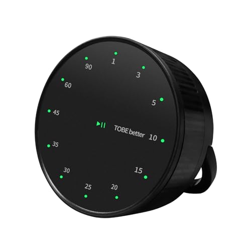 Küchentimer 90 Minuten Digitaler Countdown Timer, Visuelle Timer mit Magnet/Ständer, Multifunktionstimer Time, Countdown-Uhr Zeitmanagement Tools für Klassenzimmer Büro Küche von Yeelan