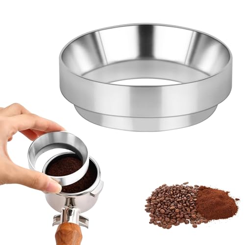51mm Kaffee Dosierring,Espresso Ersatzteile Dosiertrichter Kaffeedosierring Mit magnetischem,Kaffee Maschine Füll Trichter Kaffee Zubehörfür Siebträger Brühschüssel Kaffeepulver Exakten Abfüllen 51mm Kaffee Dosierring,Espresso Ersatzteile Dosiertrichter Kaffeedosierring Mit magnetischem,Kaffee Maschine Füll Trichter Kaffee Zubehörfür Siebträger Brühschüssel Kaffeepulver Exakten Abfüllen von Yeenano