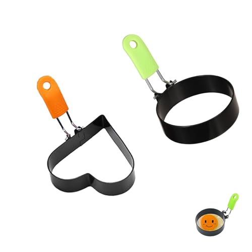 Spiegelei Form,2 spiegelei pfanne spiegelei form pancake formen eierformer spiegeleipfanne spiegelei servierringe Antihaft Pancake Form Egg Ring, für Bratpfanne Egg Ring Runde Pfannkuchen Omeletts Spiegelei Form,2 spiegelei pfanne spiegelei form pancake formen eierformer spiegeleipfanne spiegelei servierringe Antihaft Pancake Form Egg Ring, für Bratpfanne Egg Ring Runde Pfannkuchen Omeletts von Yeenano