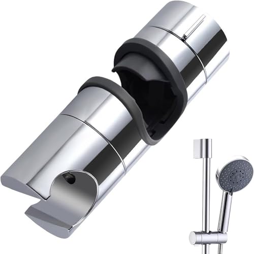 Yeenano Duschkopfhalterung,Handbrause Halterung 19-25 mm Verstellbarer Durchmesser,Universal 360° drehbar Brausehalter,Duschkopfhalterung Ohne Bohren Shower Holder Zubehör für Duschkopf Dusche von Yeenano
